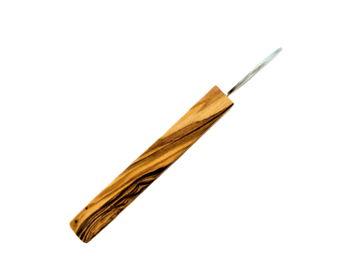 Flaschenöffner ECKI mit Griff aus Olivenholz