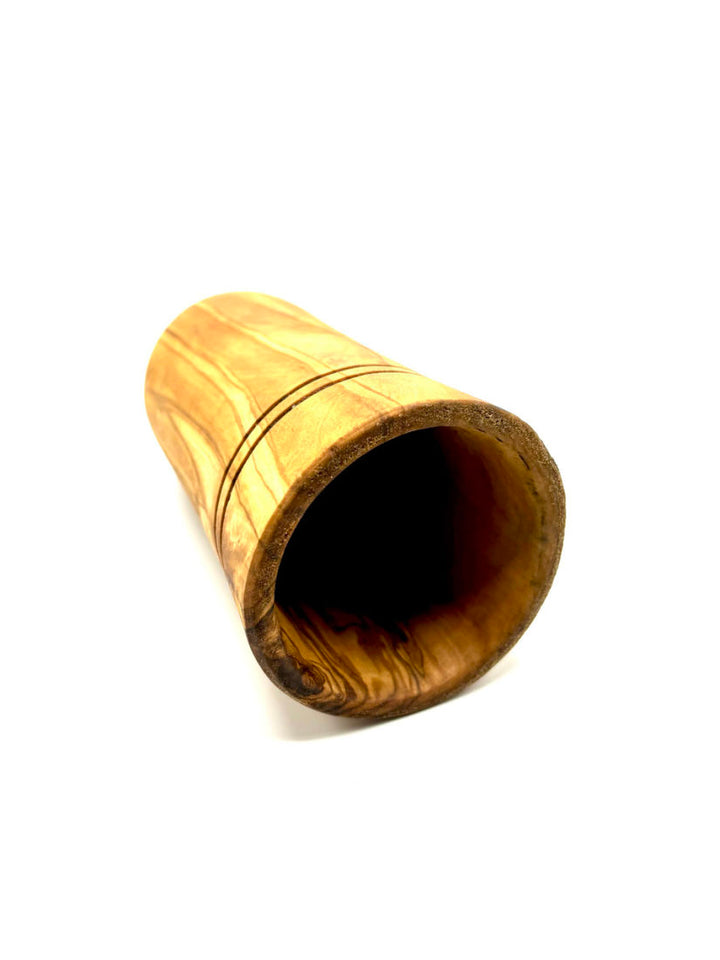 Trinkkrug aus Olivenholz