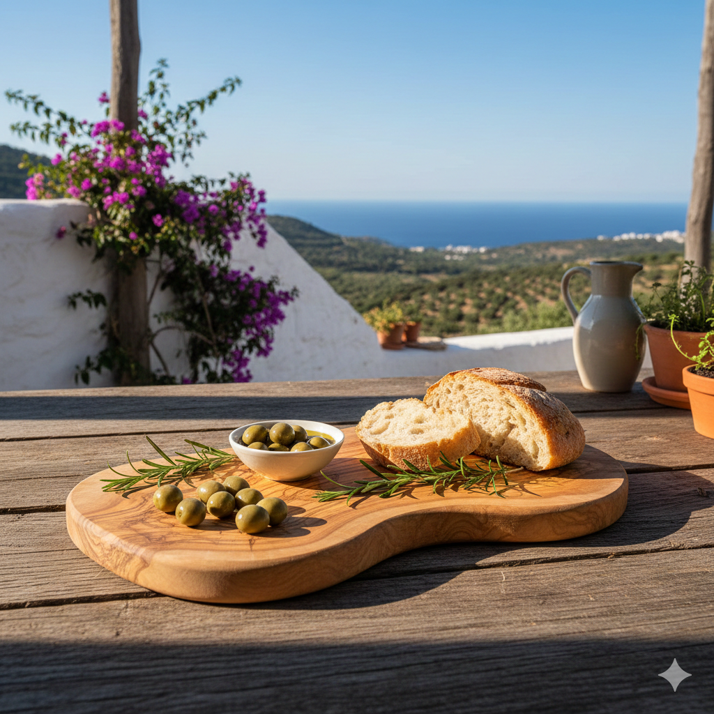 Olive wood carving board