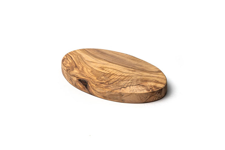 Frühstücksbrett oval aus Olivenholz