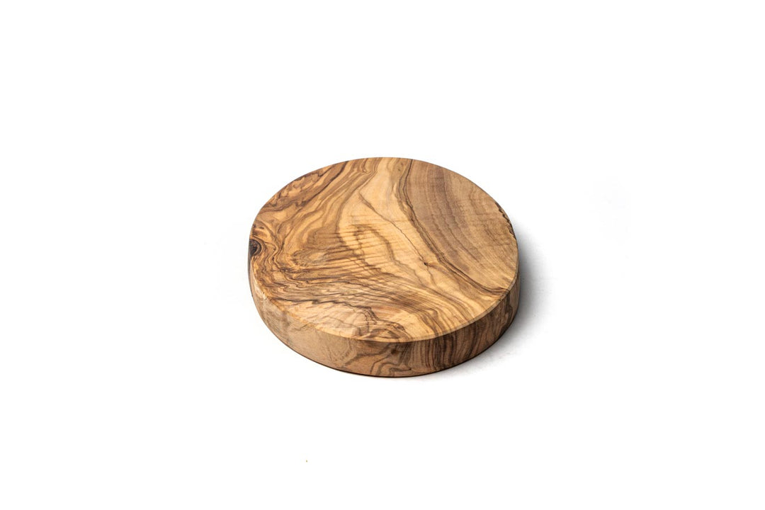 Frühstücksbrett oval aus Olivenholz