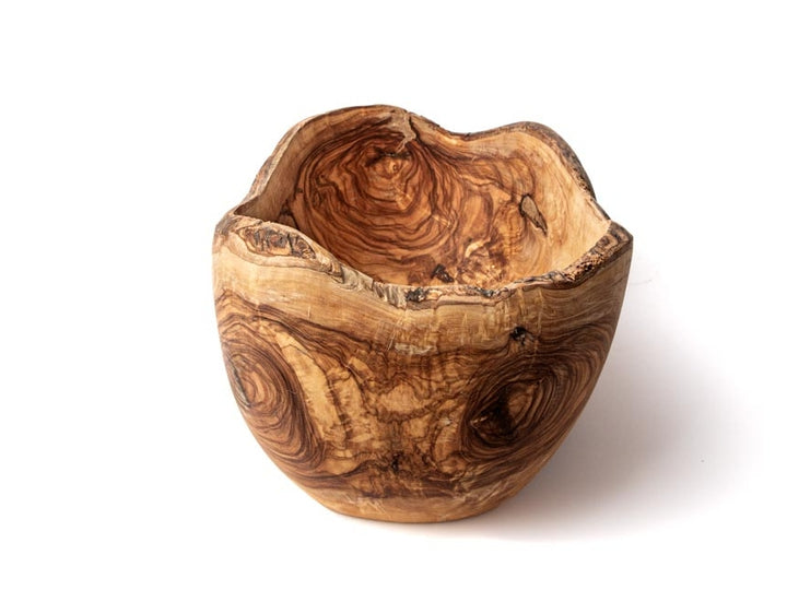 Obstschale aus Olivenholz
