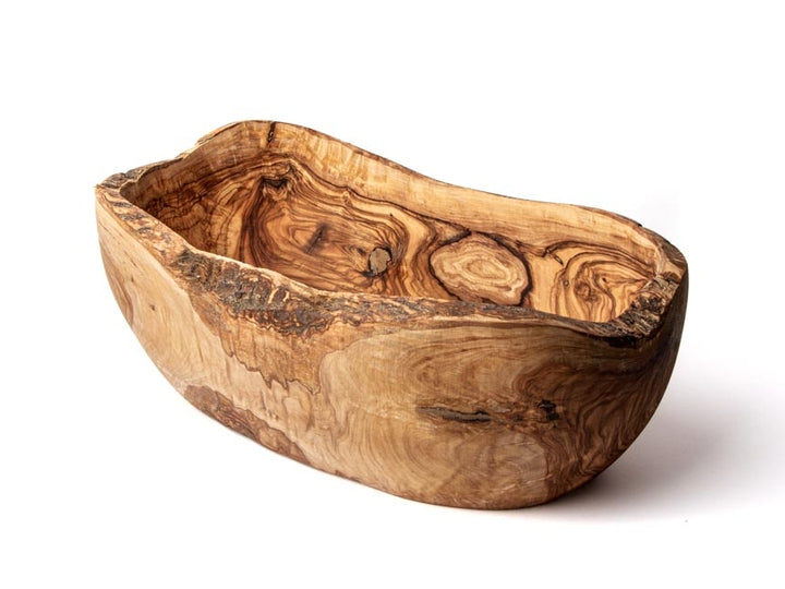 Obstschale aus Olivenholz