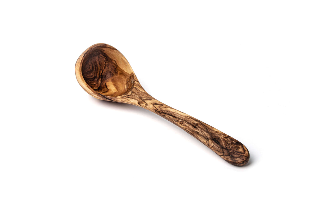 Saunakelle aus Olivenholz 30 cm